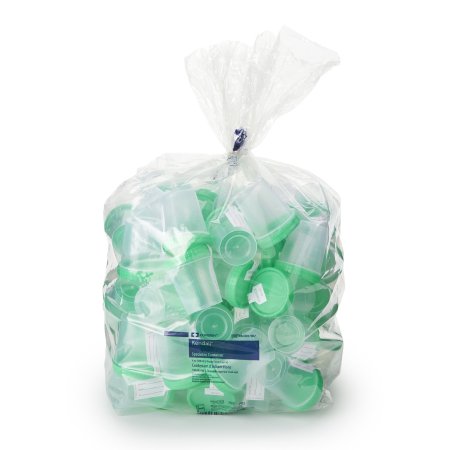 Cardinal Specimen Container 120 mL (4 oz.) Screw Cap Sterile - Case of 100 - 8889207067-CS