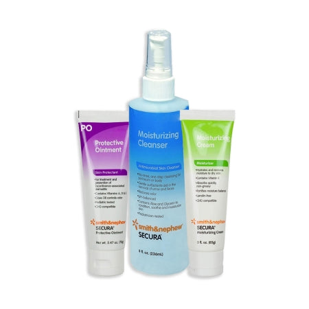 Smith & Nephew Incontinence Skin Care Kit Secura™ - Case of 24 - 59434200-CS