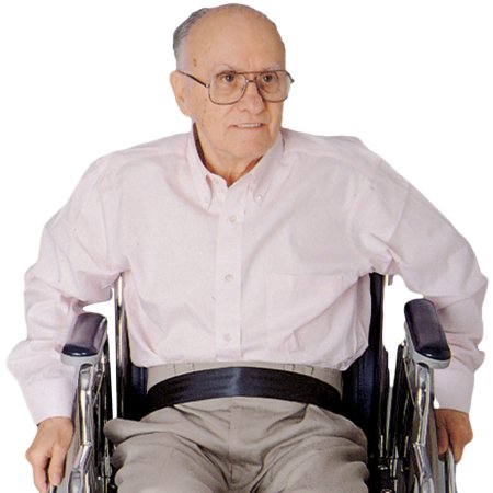 Skil-Care Wheelchair Safety Belt Econo-Belt One Size Fits Most Strap Fastening with Buckle Attaches with Slider Buckles - Each - 701020-EA