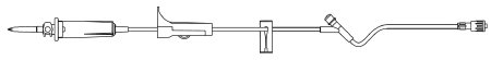 B. Braun Primary IV Administration Set BBraun™ Gravity 1 Port 15 Drops / mL Drip Rate Without Filter 73 Inch Tubing - Case of 50 - V1416-CS