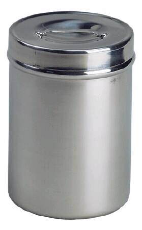 Graham-Field Sundry Jar Stainless Steel Stainless Steel 2-1/8 Quart 4-7/8 X 6-7/8 Inch - Each - 3233-EA