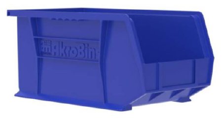 Akro-Mils Storage Bin AkroBins® Blue Plastic 7 X 8-1/4 X 10-3/4 Inch - CT/6 - 30239BLUE-CT