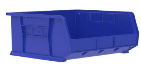 Akro-Mils Storage Bin AkroBins® Blue Plastic 7 X 14-3/4 X 16-1/2 Inch - Each - 30250BLUE-EA