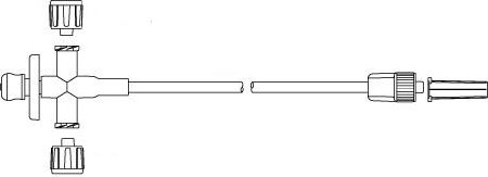 Smiths Medical ASD, Inc. IV Extension Set Sterile - Case of 50 - MX254-CS