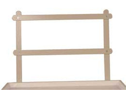 Harloff Cart Back Rail System Classic Line E-series Cart - Each - 68163-EA