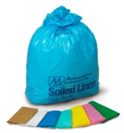 Medegen Medical Products LLC Biohazard Laundry Bag Medegen Medical Products 20 to 30 gal. Yellow Bag Polyethylene 30-1/2 X 41 Inch - Case of 250 - 112M-CS