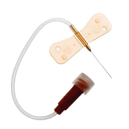 Terumo Medical Infusion Set Surflo® 25 Gauge 3/4 Inch 12 Inch Tubing Without Port - Case of 500 - SV-25BLK-CS