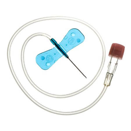 Terumo Medical Infusion Set Surflo® 23 Gauge 3/4 Inch 12 Inch Tubing Without Port - Case of 500 - SV-23BLK-CS