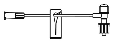 B. Braun IV Extension Set Small Bore 4 Inch Tubing Without Filter - Each - 471954-EA