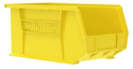 Akro-Mils Storage Bin AkroBins® Yellow Plastic 7 X 8-1/4 X 14-3/4 Inch - CT/12 - 30240YELLO-CT