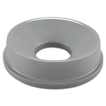 Rubbermaid® Commercial Untouchable Funnel Top, Round, 16.25" Diameter, Gray - Each - RCP-3548GRA-EA