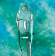 Medline Air Entrainment Mask MULTI-VENT® Elongated Style Pediatric Adjustable Head Strap / Nose Clip - Case of 50 - HUD1089-CS