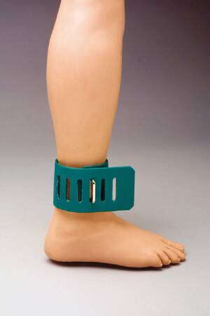 Humane Restraint Wrist Restraint Small U-bar Closure Without Straps - Pair - WJ-201-POLY-PR