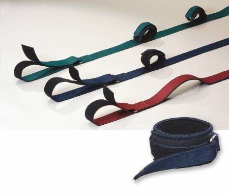 Humane Restraint Bed Ankle Restraint Medium Hook and Loop Closure 2-Strap - Each - NBA-104-EA