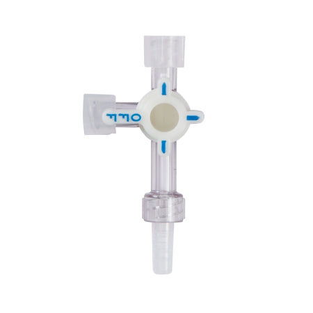 Smiths Medical ASD, Inc. Stopcock Hi-Flo™ 3 Way 9 Fr. Sterile Lipid Resistant - Each - MX4311L-EA