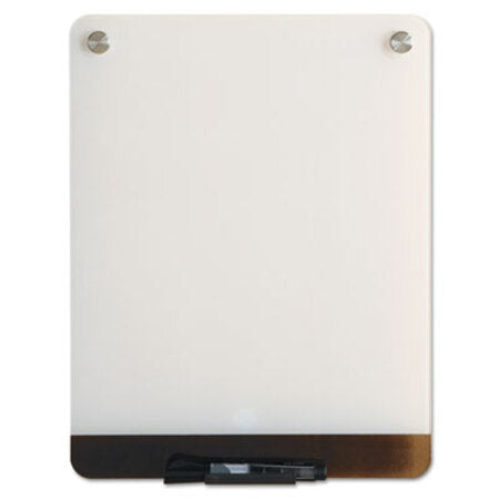 Iceberg Clarity Personal Board, 12 x 16, Ultra-White Backing, Aluminum Frame - Each - ICE-31120-EA