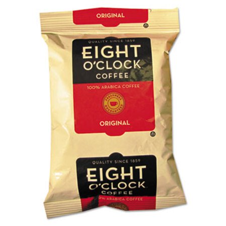 Clock Regular Ground Coffee Fraction Packs, Original, 2 oz, 42/Carton - CT/1 - EIG-320840-CT