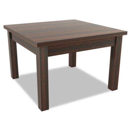 Alera® Alera Valencia Series Occasional Table, Rectangle, 23.63w x20d x20.38h, Mahogany - Each - ALE-VA7520MY-EA