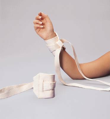 Tidi Products Wrist / Ankle Restraint One Size Fits Most Strap Fastening 1-Strap - Pair - 2631-PR