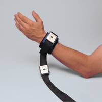 Tidi Products Wrist Restraint Twice-as-Tough™ Cuffs One Size Fits Most Buckle Lock 1-Strap - Pair - 2798-PR