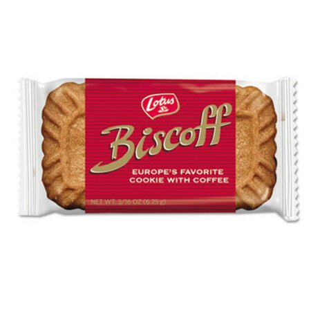 Biscoff Cookies, Caramel, 0.22 oz, 100/Box - Box of 1 - LTB-456268-BX