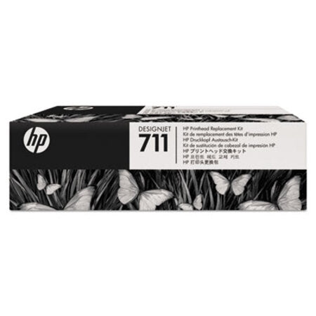 HP HP 711, (C1Q10A) Black/Cyan/Magenta/Yellow Printhead - KT/1 - HEW-C1Q10A-KT