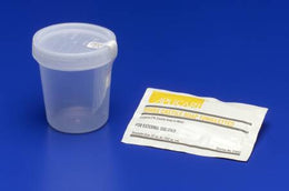 Cardinal Urine Specimen Collection Kit Curity™ 4.5 oz. Specimen Collection Container - Case of 48 - 5204-CS