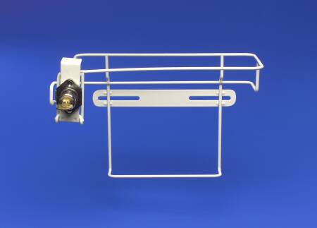 Cardinal Sharps Container Bracket Plastic Wall Mount Locking - Each - 8518X-EA