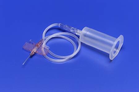 Cardinal Monoject™ Blood Collection Set with Holder 23 Gauge 3/4 Inch Needle Length Safety Needle 12 Inch Tubing Sterile - Case of 50 - 8881225265-CS