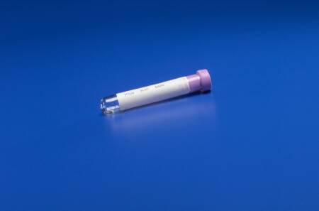 Cardinal Monoject™ Venous Blood Collection Tube Hematology K3 EDTA Additive 16 X 100 mm 10 mL Without Color Coding Conventional Closure Glass Tube - Case of 1000 - 8881311743-CS