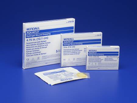 Cardinal Hydrogel Wound Dressing Kendall™ Gel / Amorphous 4-3/4 Inch Diameter Round Sterile - Each - 8884476154-EA