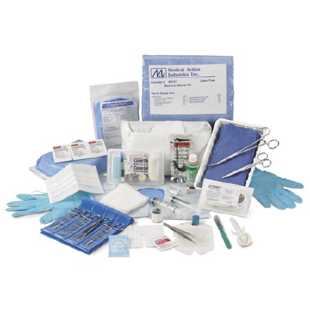 Medical Action Industries Laceration Tray One Time Sterile - Case of 20 - 61280-CS