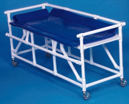 IPU Shower Gurney Fixed Height 350 lbs. Weight Capacity Rigid Frame - Each - USG1000-EA