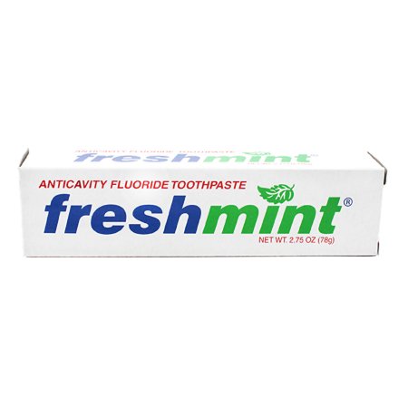 New World Imports Toothpaste Freshmint® Mint Flavor 2.75 oz. Tube - Case of 144 - TP275-CS