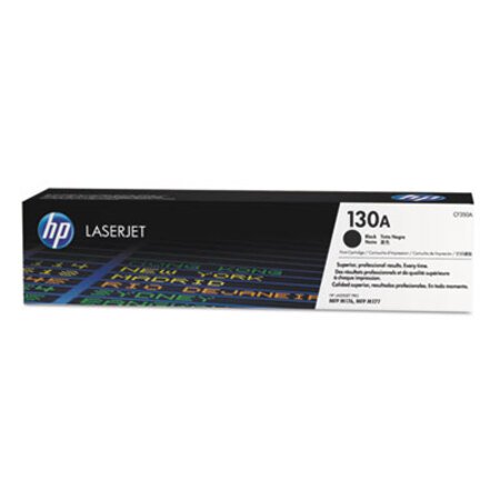 HP HP 130A, (CF350A) Black Original LaserJet Toner Cartridge - Each - HEW-CF350A-EA