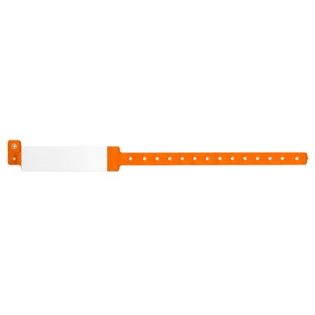 Precision Dynamics Identification Wristband Speedi-Print® Write On Band Permanent Snap Without Legend - Box of 500 - 540-17-PDM-BX