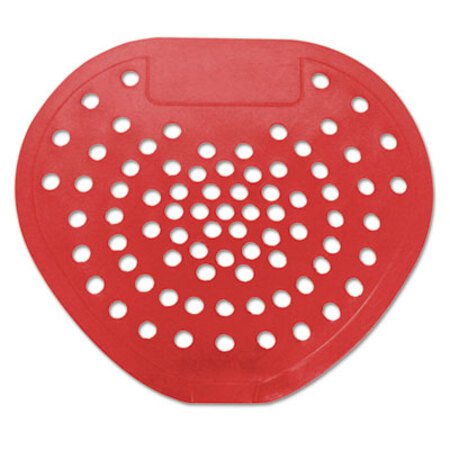 Hospeco® Health Gards Vinyl Urinal Screen, Cherry Scent, 7.75 x 6.88, Red, Dozen - DZ/1 - HOS-03901-DZ