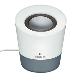 Logitech® Z50 Multimedia Speaker, White/Gray - Each - LOG-980000797-EA