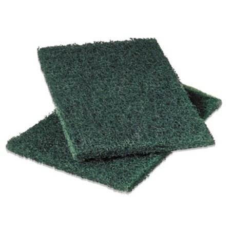 Scotch-Brite™ PROFESSIONAL Heavy-Duty Scouring Pad 86, 6 x 9, Green, Dozen - DZ/1 - MMM-86-DZ