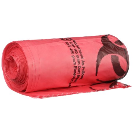 McKesson Infectious Waste Bag McKesson 30 to 33 gal. Red Bag 31 X 41 Inch - Case of 250 - 03-4541-CS
