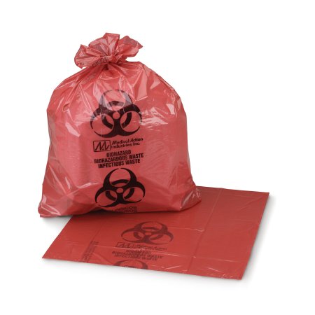 McKesson Infectious Waste Bag McKesson 45 to 55 gal. Red Bag 40 X 55 Inch - Case of 150 - 03-4545-CS