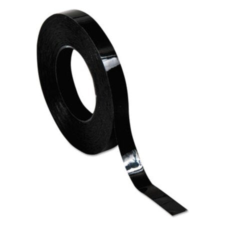 Chartpak® Graphic Chart Tapes, 1" Core, 0.25" x 27 ft, Gloss Black - Roll of 1 - CHA-BG2501-RL