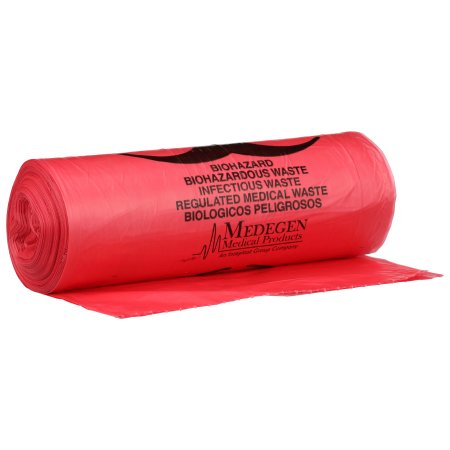 McKesson Infectious Waste Bag McKesson 30 to 33 gal. Red Bag Polymer Film 33 X 40 Inch - Case of 250 - 03-4401-CS