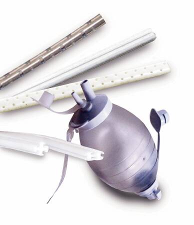 Aspen Surgical Products Wound Drain Tube Surgidyne® Silicone Fluted Style 10 Fr. Size Sterile - Case of 10 - 332221-CS