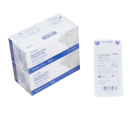 J & J Healthcare Systems Absorbable Hemostatic Dressing Surgicel® 2 X 3 Inch Sterile - Each - 1953-EA