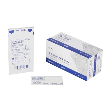 J & J Healthcare Systems Absorbable Hemostatic Dressing Surgicel® 1/2 X 2 Inch Sterile - Case of 24 - 1955-CS