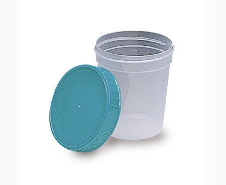 Medegen Medical Products LLC Specimen Container Gent-L-Kare™ 120 mL (4 oz.) Screw Cap NonSterile - Case of 500 - 4653-CS