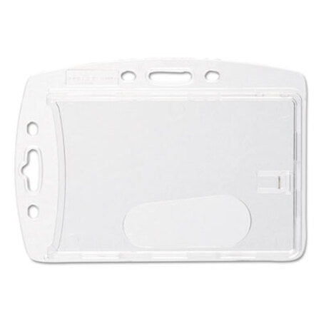 Durable® Replacement Card Holder, Vertical/Horizontal, Polystyrene, 10/Pack - Pack of 1 - DBL-890519-PK