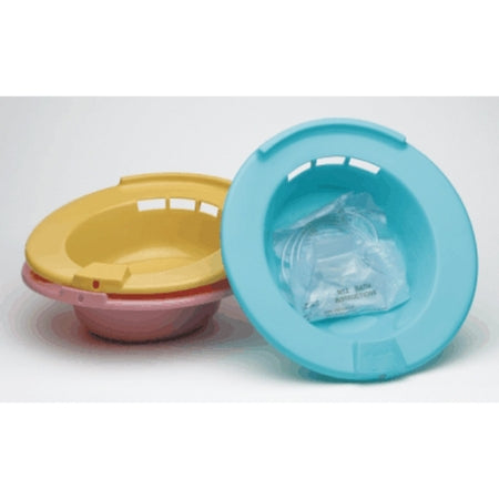 Medegen Medical Products LLC Sitz Bath Round Turquoise Polypropylene 2000 mL Bag Graduated, 500 mL Increments up to 2000 mL - Each - H990-07-EA
