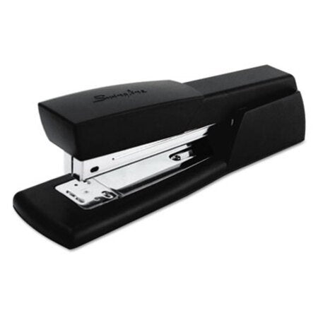 Swingline® Light-Duty Full Strip Desk Stapler, 20-Sheet Capacity, Black - Each - SWI-40701-EA
